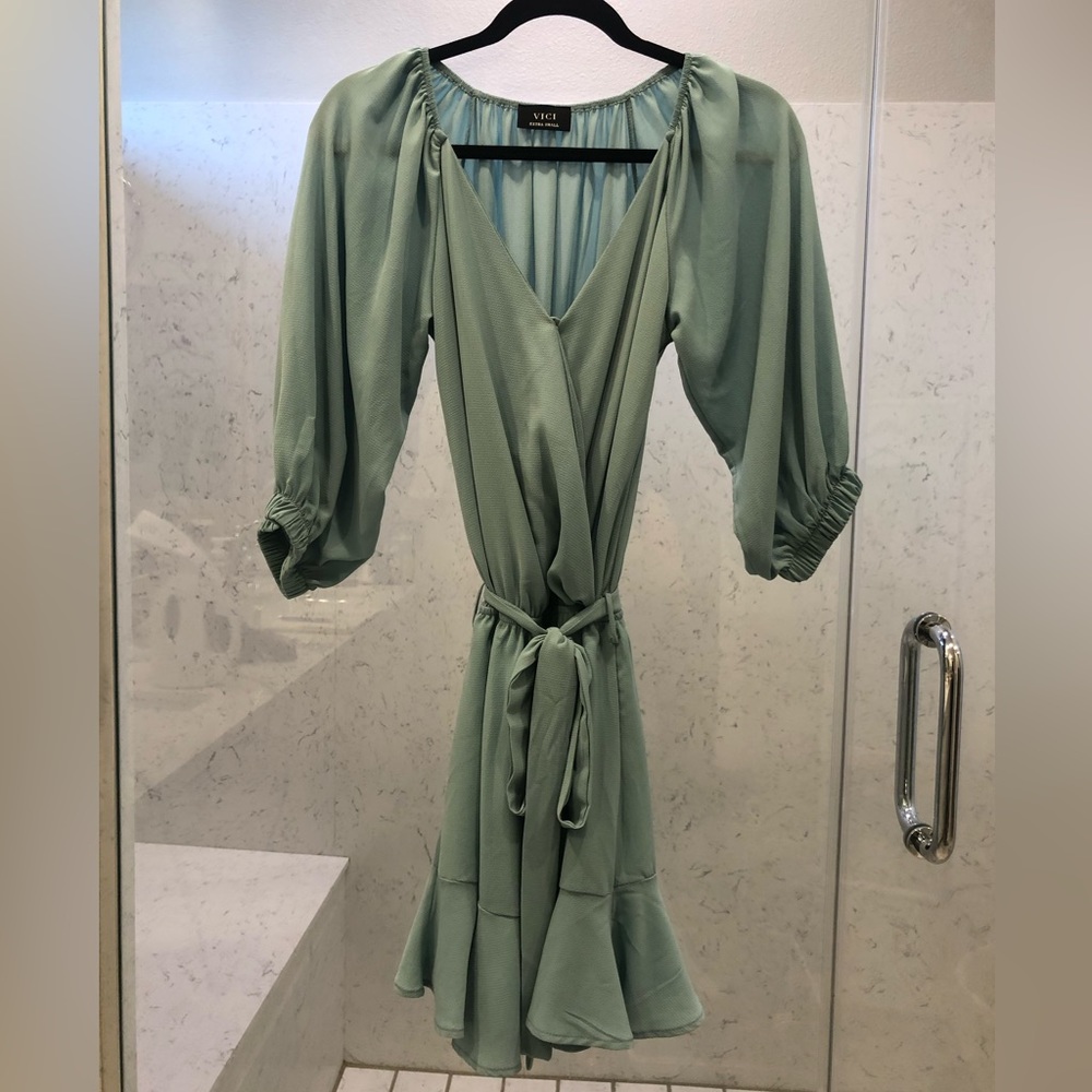 Vici wrap dress